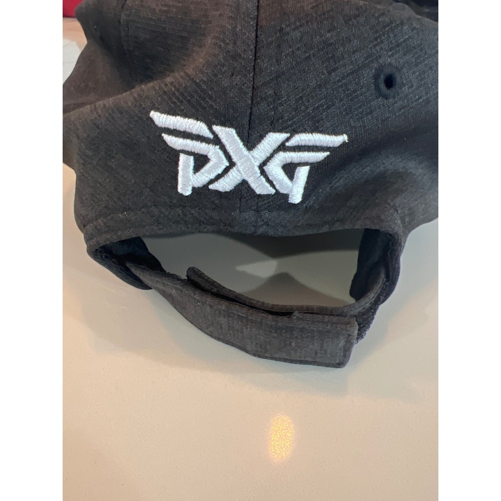 PXG New Era 9TWENTY Golf‎ Hat Mens Charcoal Grey Adjustable Strapback Cap - Picture 3 of 6